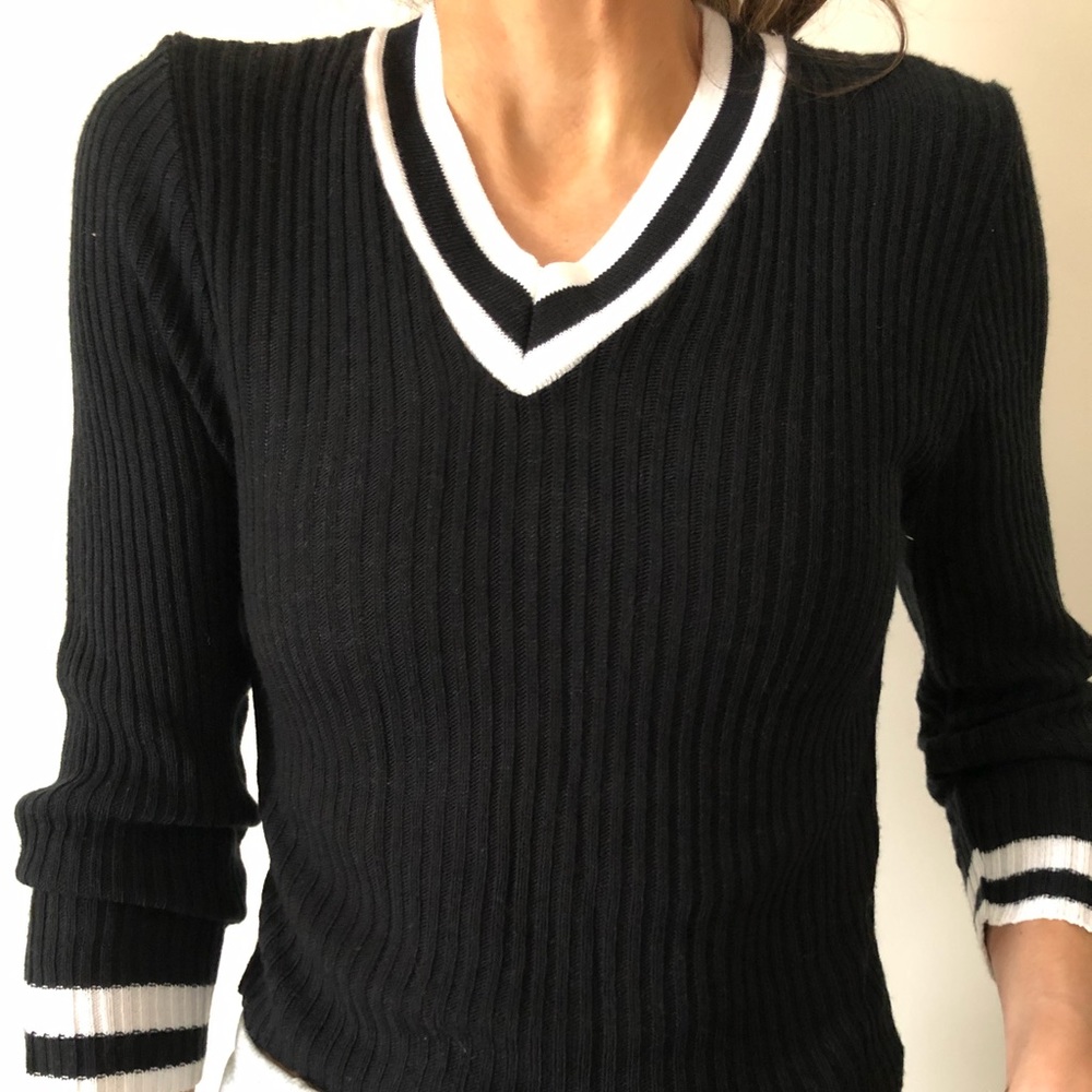 Crop sweater